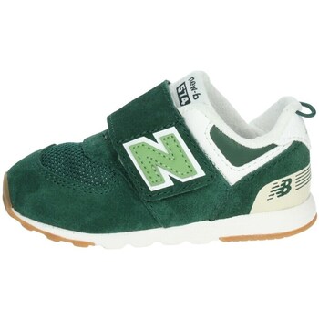 Scarpe Unisex bambino Sneakers alte New Balance NW574CO1 Verde