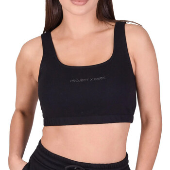 Abbigliamento Donna Top / T-shirt senza maniche Project X Paris PXP-F211118 Nero