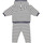 Abbigliamento Unisex bambino Completo Petit Bateau LEUILLE Marine / Bianco