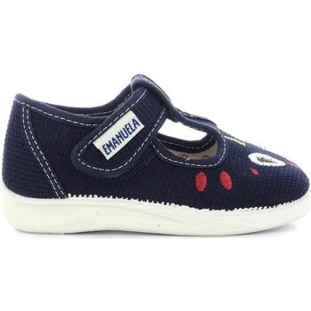 Scarpe Bambina Sneakers basse Emanuela 60511 Blu