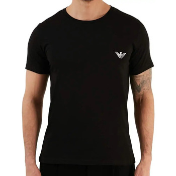 Abbigliamento Uomo T-shirt maniche corte Emporio Armani Classic logo Nero
