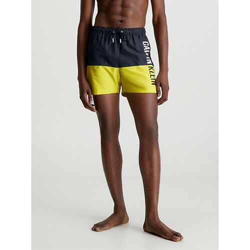 Abbigliamento Uomo Costume / Bermuda da spiaggia Calvin Klein Jeans KM0KM00796 Giallo