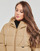 Abbigliamento Donna Piumini Guess 4G LOGO HOODED PUFFA Camel