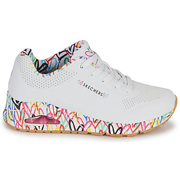 Skechers UNO Bianco / Multicolore
