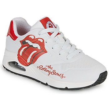 Scarpe Donna Sneakers basse Skechers UNO Bianco / Rosso