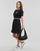 Abbigliamento Donna Abiti corti Karl Lagerfeld IKONIK 2.0 T-SHIRT DRESS Nero