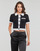 Abbigliamento Donna Maglioni Karl Lagerfeld CLASSIC KNIT TOP Nero / Bianco