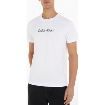 Abbigliamento Uomo T-shirt maniche corte Calvin Klein Jeans KM0KM00843 Bianco