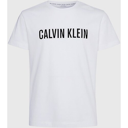 Abbigliamento Uomo T-shirt maniche corte Calvin Klein Jeans KM0KM00836 Bianco