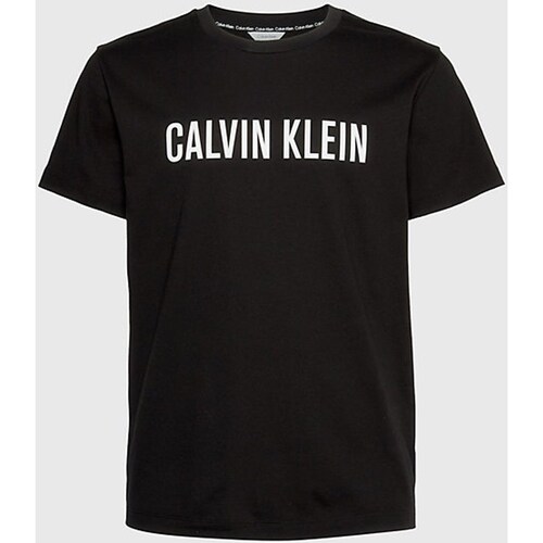 Abbigliamento Uomo T-shirt maniche corte Calvin Klein Jeans KM0KM00836 Nero