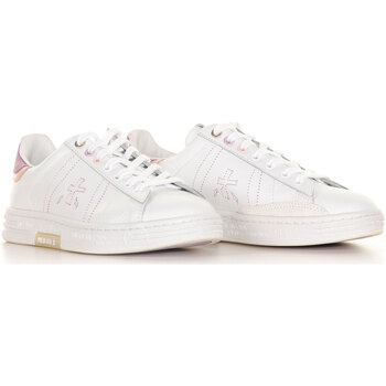 Premiata Sneaker RUSSELL 6260 con tallone a contrasto Bianco
