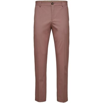 Abbigliamento Uomo Pantaloni Selected 16088564 SLIM-LIAM-MAUVE SHADOW Viola