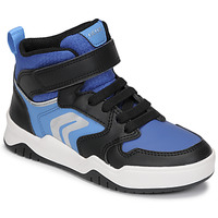 Scarpe Bambino Sneakers alte Geox J PERTH BOY G Blu / Nero