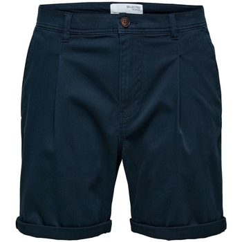 Abbigliamento Uomo Shorts / Bermuda Selected Noos Comfort-Gabriel - Dark Sapphire Blu