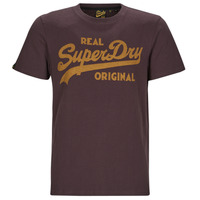 Abbigliamento Uomo T-shirt maniche corte Superdry VL PREMIUM GOODS GRAPHIC TEE Bordeaux