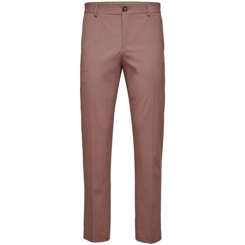 Abbigliamento Uomo Pantaloni Selected 16088564 SLIM-LIAM-MAUVE SHADOW Viola