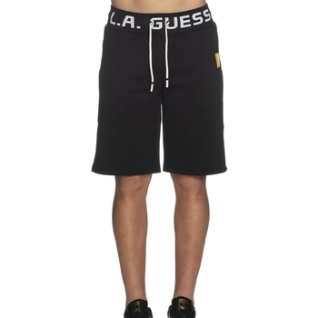 Abbigliamento Uomo Shorts / Bermuda Guess Classic logo Nero