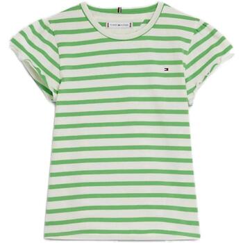 Abbigliamento Bambina T-shirt maniche corte Tommy Hilfiger  Verde