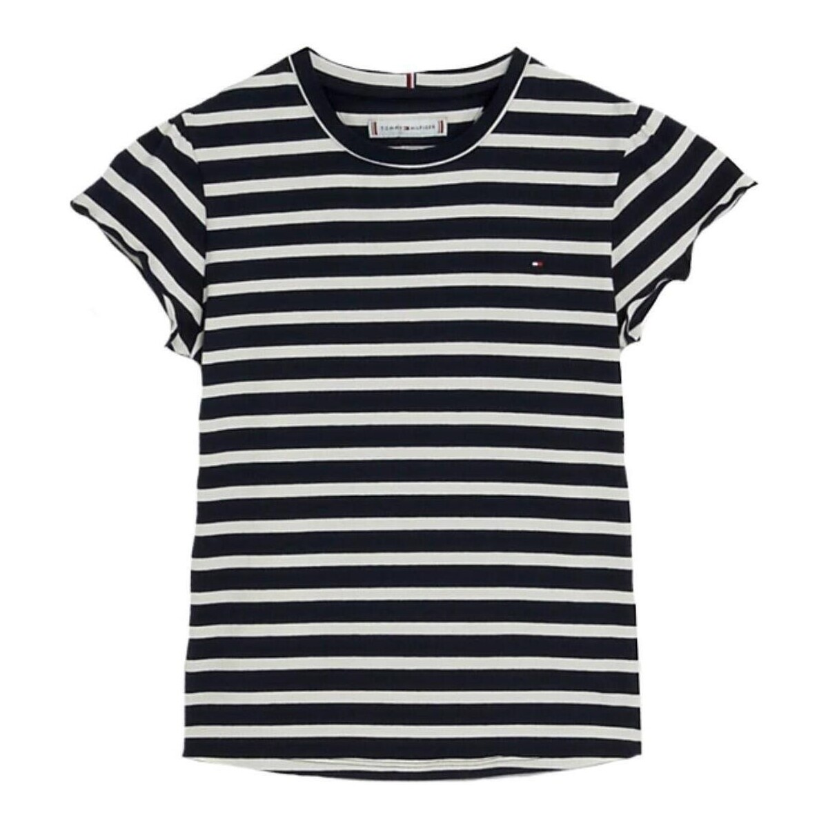Abbigliamento Bambina T-shirt maniche corte Tommy Hilfiger  Blu