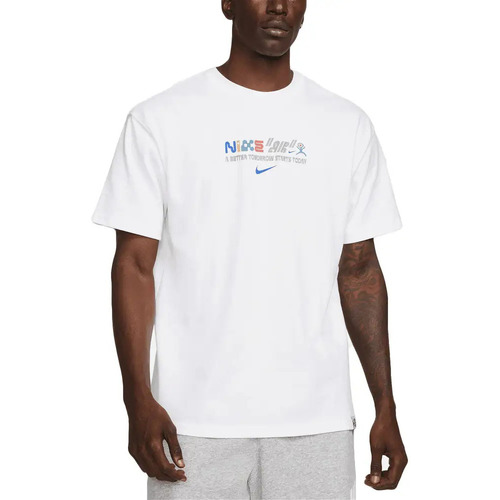 Abbigliamento Uomo T-shirt maniche corte Nike Max90 Oc Pk4 V2 Bianco