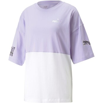 Abbigliamento Donna T-shirt maniche corte Puma 674445 Bianco