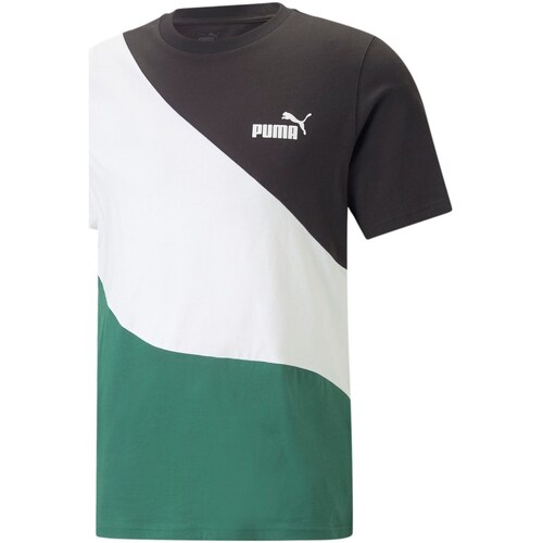Abbigliamento Uomo T-shirt maniche corte Puma 673380 Bianco