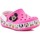 Scarpe Bambina Sandali Crocs FL Minnie Mouse Band Kids Clog T 207720-6QQ Rosa