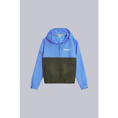 Abbigliamento Giacche Kickers Rain Jacket Blu