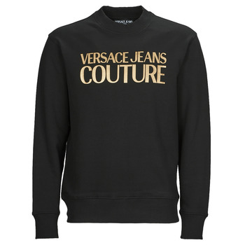 Abbigliamento Uomo Felpe Versace Jeans Couture GAIT01 Nero / Oro
