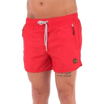 Abbigliamento Uomo Costume / Bermuda da spiaggia F * * K Costume da bagno Uomo Pantaloncino F21-2003RS Rosso Rosso