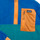 Abbigliamento Unisex bambino Felpe in pile Patagonia KIDS MICRODINI 1/2 ZIP PULLOVER Blu / Verde / Giallo
