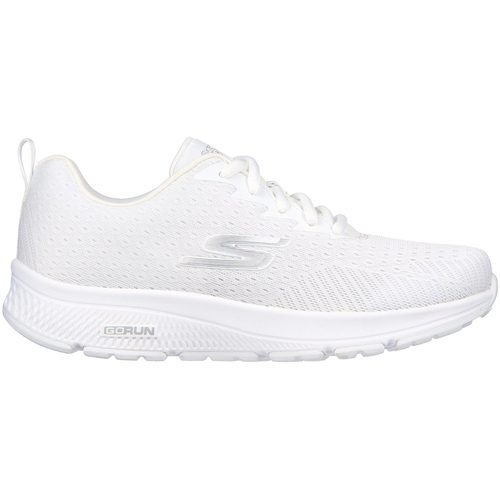 Scarpe Donna Sneakers Skechers 128286 WHT Bianco