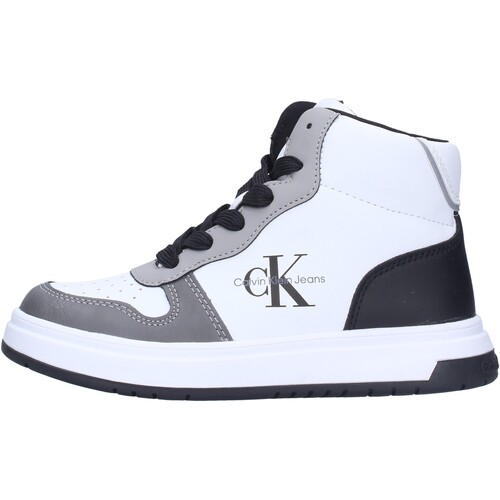 Scarpe Unisex bambino Sneakers Calvin Klein Jeans V3X9-80342-Y702 Bianco