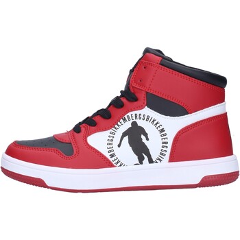 Scarpe Unisex bambino Sneakers Bikkembergs K3B9-20962-Y312 Rosso