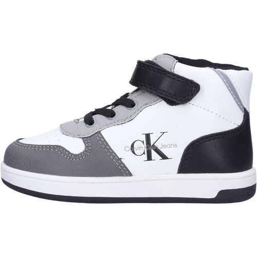 Scarpe Unisex bambino Sneakers Calvin Klein Jeans V1X9-80331 Grigio