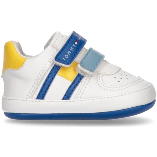 Scarpe Unisex bambino Sneakers Tommy Hilfiger T0B4-32817-Y836 Bianco