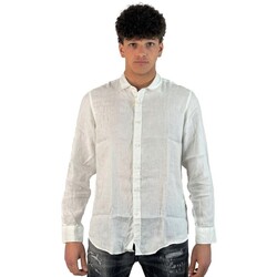 Abbigliamento Uomo Camicie maniche lunghe Gianni Lupo CAMICIA GL7619S Bianco