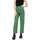 Abbigliamento Donna Pantaloni Obey Brighton Carpenter Pant Palm Leaf Verde