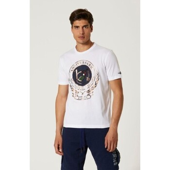 Abbigliamento Uomo T-shirt & Polo Aeronautica Militare T-Shirt    Aeronautica Militare BIANCO