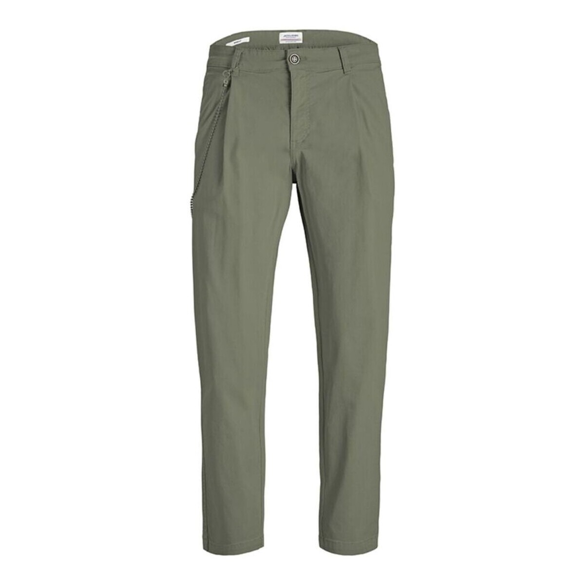 Abbigliamento Uomo Pantaloni Jack & Jones 12229582 BILL FREFFIE-DEEP LICHEN GREEN Verde