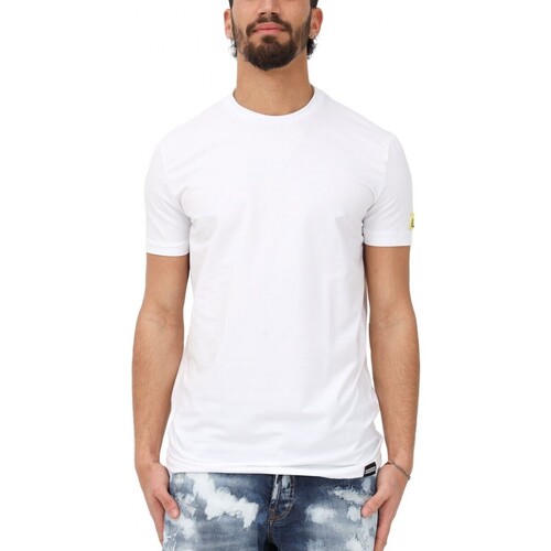 Abbigliamento Uomo T-shirt & Polo Dsquared Be Icon Color T-shirt Bianco