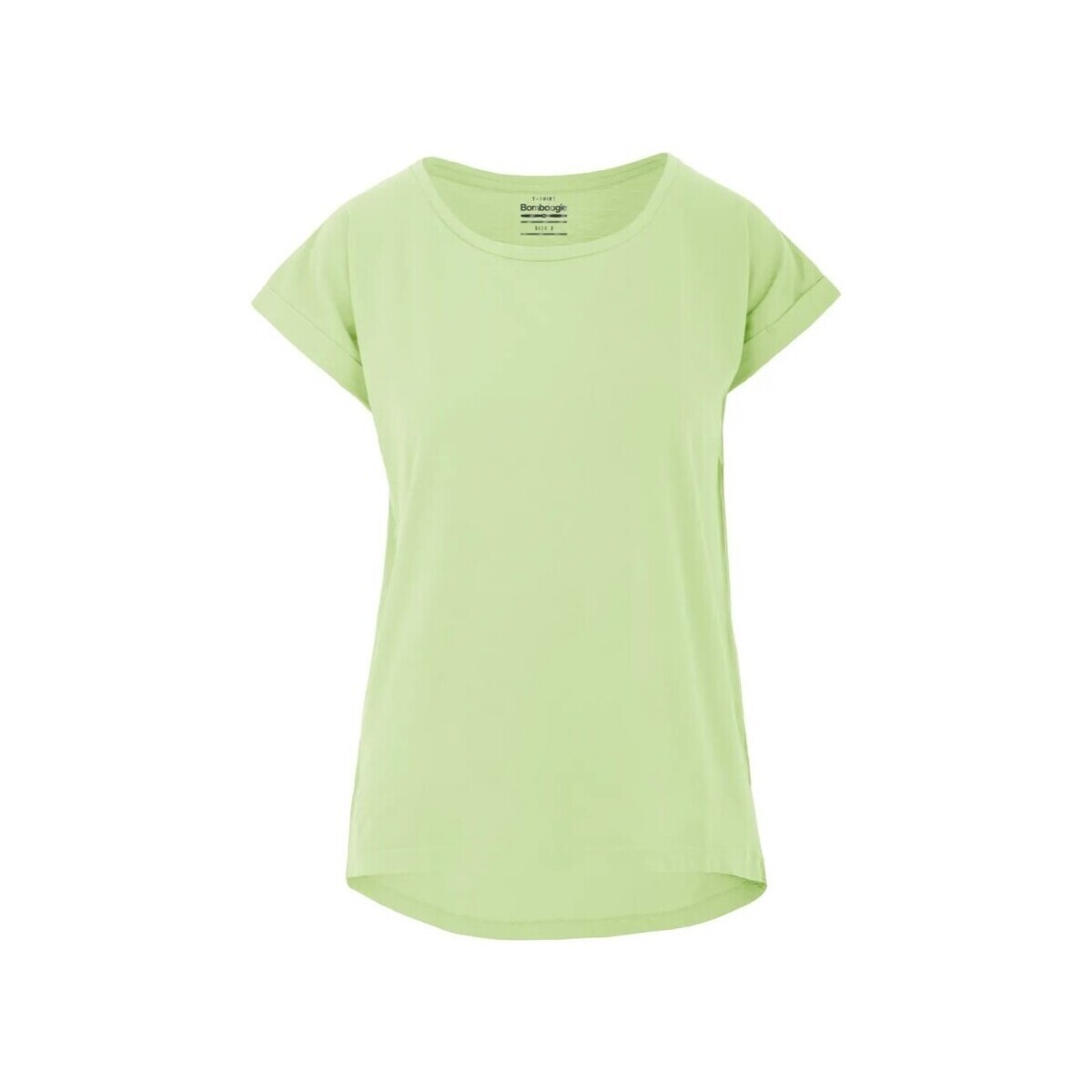 Abbigliamento Donna T-shirt maniche corte Bomboogie T-SHIRT TW7355 Verde