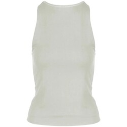 Abbigliamento Donna Top / T-shirt senza maniche Bomboogie TOP TW7934 Bianco
