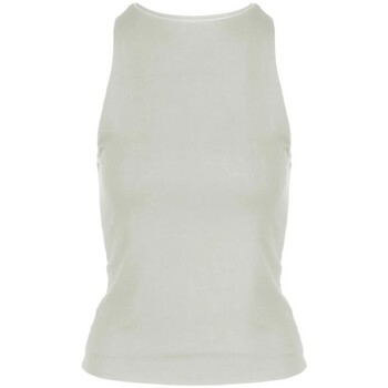 Abbigliamento Donna Top / T-shirt senza maniche Bomboogie TOP TW7934 Bianco