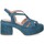 Scarpe Donna Sandali Il Laccio sandalo 5014 camoscio blu Blu