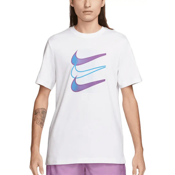 Abbigliamento Uomo T-shirt maniche corte Nike Swoosh 12Mo Bianco