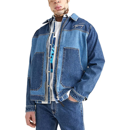 Abbigliamento Uomo Jeans Tommy Hilfiger DM0DM13714-1A5 Blu