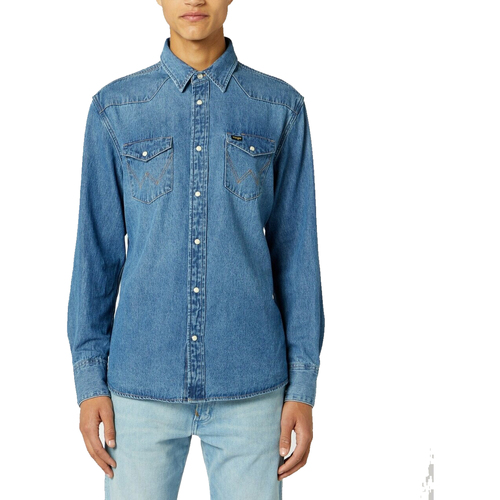 Abbigliamento Uomo Jeans Wrangler W5MSLW922 Blu