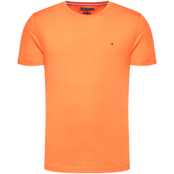 Abbigliamento Uomo T-shirt maniche corte Tommy Hilfiger MW0MW10800-TKL Arancio