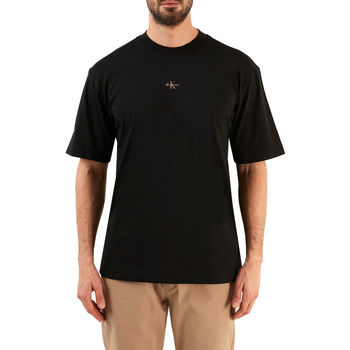 Abbigliamento Uomo T-shirt maniche corte Calvin Klein Jeans J30J322507-BEH Nero